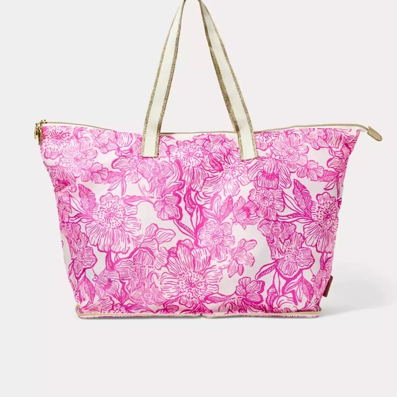 NWT Lilly Pulitzer Getaway Packable Tote - Picture 5 of 5
